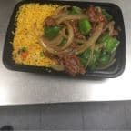 Best C7. Pepper Steak with Onion (Combo Platter) in Oklahoma City, OK